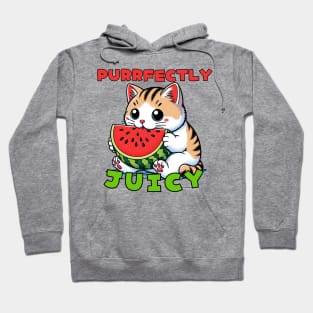 Watermelon cat Hoodie